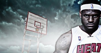 LeBron James Miami Heat Jersey Hoop