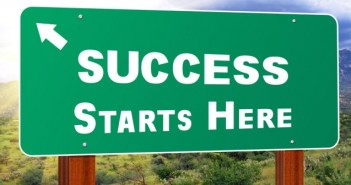 Why Small Businesses Fail: Top 5 Reasons success starts here sign