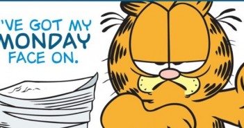 Garfield Monday face