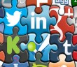 Puzzle comprised of social media and online marketing platforms