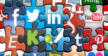 Puzzle comprised of social media and online marketing platforms